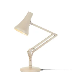 Cheap Lampe De Table 90 Mini Mini Led Metal Blanc Beige / Branchement Secteur Ou Usb - Unisexe Lampes De Bureau