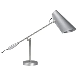 Best Lampe De Table Birdy Gris Argent Metal / Reedition 1952 - Edition Limitee 70Eme Anniversaire - Unisexe Lampes De Bureau