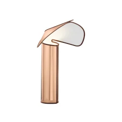 Store Lampe De Table Chiara Metal Rose / H 41 Cm - Reedition 1969 - Unisexe Lampes De Bureau