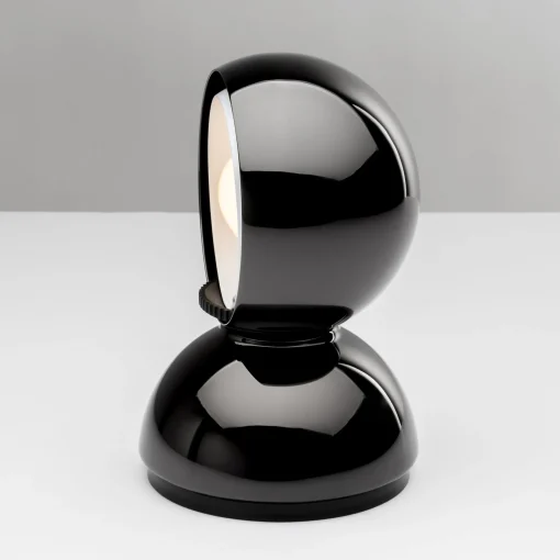 Cheap Lampe De Table Eclisse Metal Noir / Edition Limitee 100Eme Anniversaire - Unisexe Luminaires Iconiques