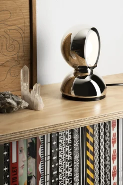 Discount Lampe De Table Eclisse Or Metal / Edition Limitee 100Eme Anniversaire - Unisexe Luminaires Iconiques