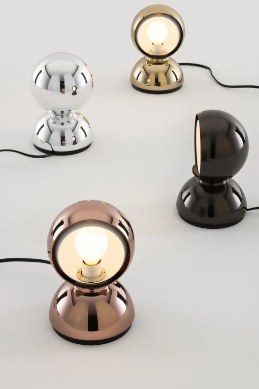 Discount Lampe De Table Eclisse Or Metal / Edition Limitee 100Eme Anniversaire - Unisexe Luminaires Iconiques