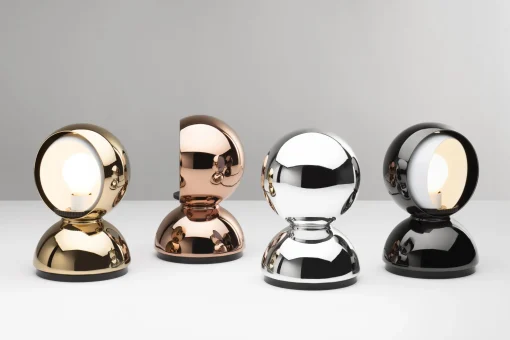 Discount Lampe De Table Eclisse Or Metal / Edition Limitee 100Eme Anniversaire - Unisexe Luminaires Iconiques