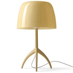 Fashion Lampe De Table Lumiere Nuances Grande Verre Jaune / H 45 Cm - Unisexe Luminaires Iconiques