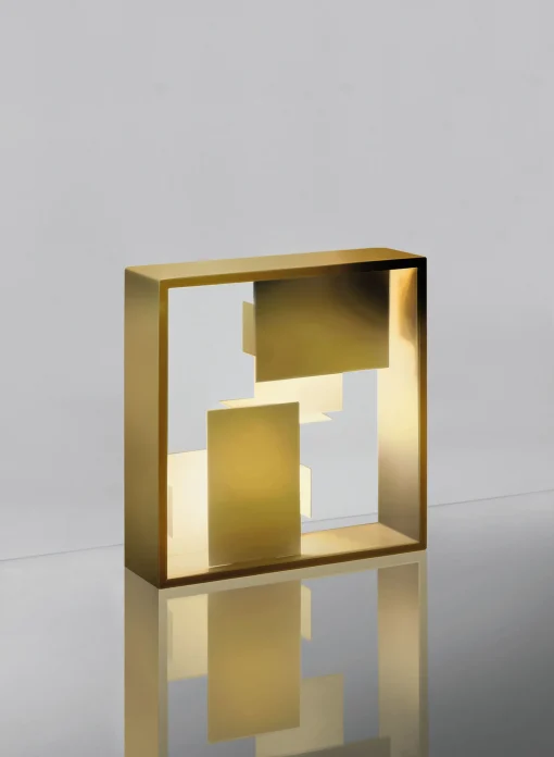 Clearance Lampe De Table Masters' Pieces - Fato Metal/ Reedition 1969 - Unisexe Luminaires Iconiques