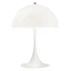 Store Lampe De Table Panthella 320 Plastique Blanc /  O 32 X H 43,8 Cm - Acrylique / Verner Panton, 1971 - Unisexe Luminaires Iconiques