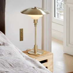 Shop Lampe De Table Ph 3/2 Verre Or Metal / 1927 - Laiton / Edition Limitee - Unisexe Lampes De Bureau