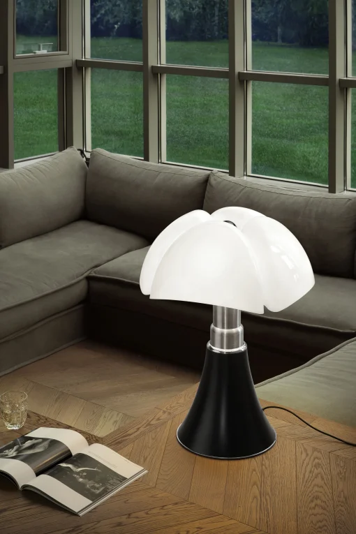 Outlet Lampe De Table Pipistrello Metal Plastique Vert / H 66 A 86 Cm - Unisexe Luminaires Iconiques