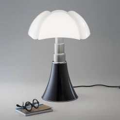Best Lampe De Table Pipistrello Medium Led Metal Plastique Marron / H 50 A 62 Cm - Unisexe Lampes De Bureau
