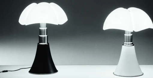 Shop Lampe De Table Pipistrello Metal Plastique/ H 66 A 86 Cm - Unisexe Lampes De Bureau