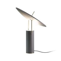 Cheap Lampe De Table Tx1 Led Large Metal Gris / O 60 X H 66 Cm - Unisexe Lampes De Bureau