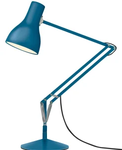 Store Lampe De Table Type 75 Metal Bleu / By Margaret Howell - Edition Limitee - Unisexe Lampes De Bureau