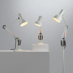 Sale Lampe De Table Type 75 Mini Metal Blanc / By Paul Smith - Edition N°6 - Unisexe Lampes De Bureau