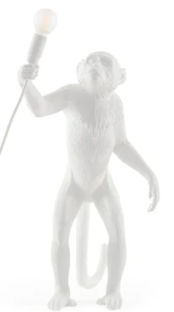 Discount Lampe D'extérieur Monkey Standing Plastique/ Outdoor - H 54 Cm - Unisexe Luminaires D'extérieur