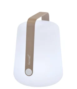 Cheap Lampe Exterieur Sans Fil Rechargeable Balad Small Led Metal Plastique Beige Plastique & Metal Beige / H 25 Cm - Usb - Unisexe Lampes Sans Fil