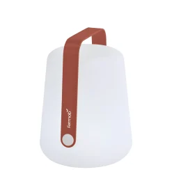 Hot Lampe Exterieur Sans Fil Rechargeable Balad Small Led Plastique Rouge Plastique & Metal Rouge / H 25 Cm - Usb - Unisexe Lampes Sans Fil