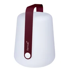 Fashion Lampe Exterieur Sans Fil Rechargeable Balad Large Led Plastique Rouge Plastique & Metal/ H 38 Cm - Usb - Unisexe Lampes Sans Fil