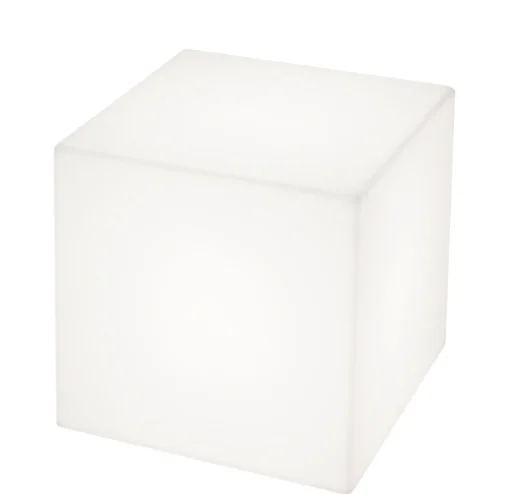 Flash Sale Lampe Exterieur Sans Fil Rechargeable Cubo Led Rgb Plastique / Tabouret Lumineux - Unisexe Luminaires D'extérieur
