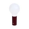 Sale Lampe Exterieur Sans Fil Rechargeable Aplo Led Metal Rouge Plastique & Metal- Unisexe Luminaires D'extérieur