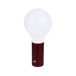 Sale Lampe Exterieur Sans Fil Rechargeable Aplo Led Metal Rouge Plastique & Metal- Unisexe Luminaires D'extérieur