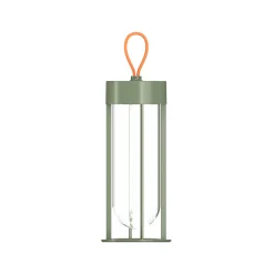 Sale Lampe Exterieur Sans Fil Rechargeable In Vitro Unplugged Led Metal Verre Vert Verre & Metal/ By Starck - Unisexe Luminaires D'extérieur