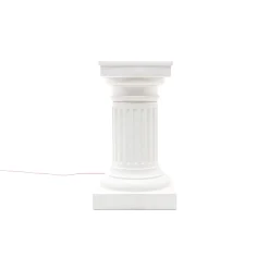 Sale Lampe Las Vegas Plastique/ Table D'Appoint - 28 X 28 X H 50 Cm - Unisexe Mobilier Lumineux