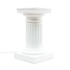 Sale Lampe Las Vegas Plastique/ Table D'Appoint - 28 X 28 X H 50 Cm - Unisexe Mobilier Lumineux