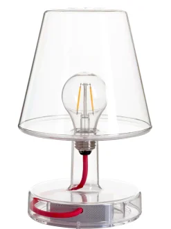 Outlet Lampe Sans Fil Rechargeable Transloetje Plastique Transparent / Led - O 16 X H 25 Cm - Unisexe Lampes Sans Fil