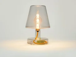 Clearance Lampe Sans Fil Rechargeable Transloetje Soap Led Plastique Transparent / O 16 X H 25 Cm - Unisexe Lampes Sans Fil