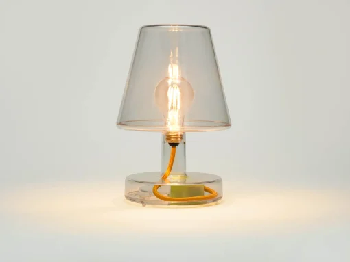 Clearance Lampe Sans Fil Rechargeable Transloetje Soap Led Plastique Transparent / O 16 X H 25 Cm - Unisexe Lampes Sans Fil