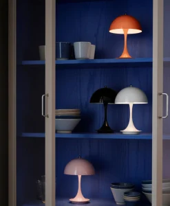 Discount Lampe Sans Fil Rechargeable Panthella Portable Metal Led Metal / Led - Abat-Jour Metal - H 23 Cm / Usb - Unisexe Lampes Sans Fil