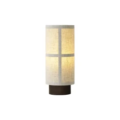 Discount Lampe Sans Fil Rechargeable Hashira Tissu Beige / O 10 X H 23,5 Cm - Lin - Unisexe Lampes Sans Fil