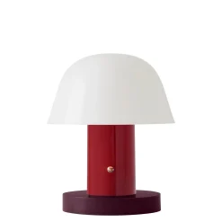 Online Lampe Sans Fil Rechargeable Setago Jh27 Plastique Violet / By Jaime Hayon - O 18 X H 22 Cm - Unisexe Lampes Sans Fil