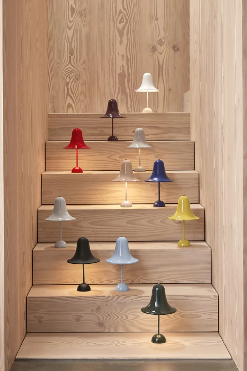 Online Lampe Sans Fil Rechargeable Pantop Portable Led Plastique/ Verner Panton (1980) - Unisexe Lampes Sans Fil