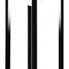 Best Lampe Solaire D'extérieur La Lampe Parc L Metal Verre Noir Verre & Metal Noir / Led - Hybride & Connectee - Dock Usb - H 50 Cm - Unisexe Led