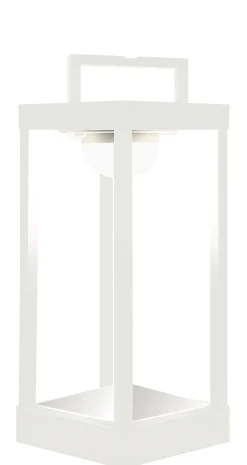 Flash Sale Lampe Solaire D'extérieur La Lampe Parc M Metal Verreled / Hybride & Connectee - Dock Usb - H 40 Cm - Unisexe Lampes Sans Fil