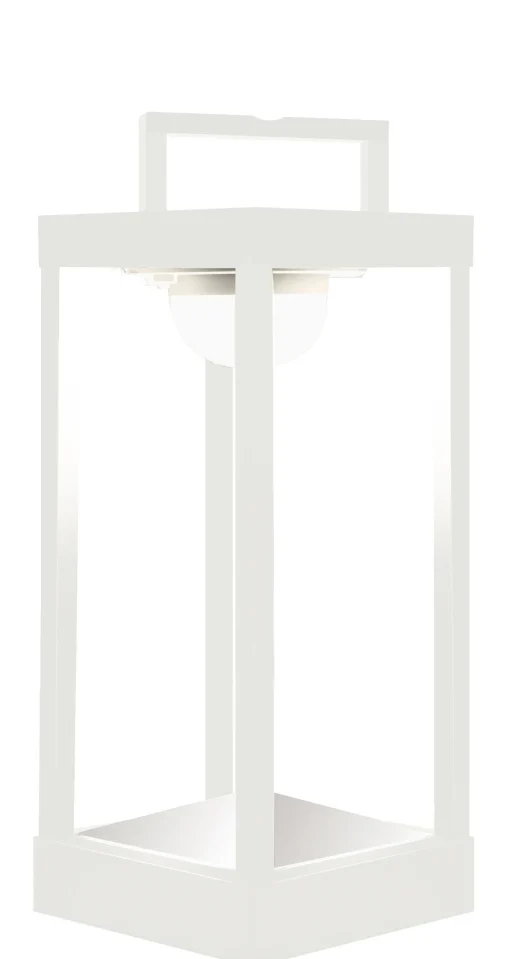 Flash Sale Lampe Solaire D'extérieur La Lampe Parc M Metal Verreled / Hybride & Connectee - Dock Usb - H 40 Cm - Unisexe Lampes Sans Fil