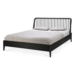 Best Lit Double Spindle Bois / Pour Matelas 180 X 200 Cm - Chene Massif - Unisexe Lits