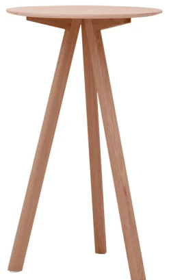 Best Sale Mange-Debout Copenhague Cph 20 Bois Naturel / - O 70 X H 105 Cm - Unisexe Mange Debout Et Bars