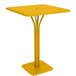 Cheap Mange-Debout Luxembourg Metal Jaune / 80 X 80 X H 105 Cm - Unisexe Tables Hautes Et Bars D'extérieur