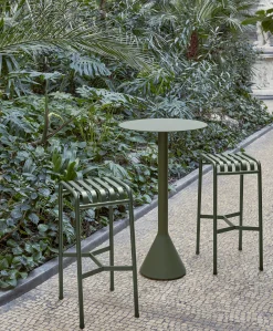 Hot Mange-Debout Palissade Cone Metal Vert / O 60 X H 105 Cm - Unisexe Tables Hautes Et Bars D'extérieur