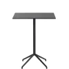 Cheap Mange-Debout Still Cafe Metal Plastique Bois/ 75 X 65 Cm X H 95 Cm - Linoleum - Unisexe Mange Debout Et Bars