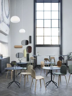 Cheap Mange-Debout Still Cafe Metal Plastique Bois/ 75 X 65 Cm X H 95 Cm - Linoleum - Unisexe Mange Debout Et Bars