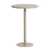 Discount Mange-Debout Week-End Metal Beige / O 70 X H 105 Cm - Aluminium - Unisexe Tables Hautes Et Bars D'extérieur