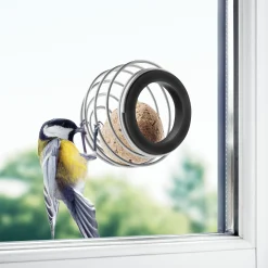 Online Mangeoire A Oiseaux  Metal / Pour Fenetre - O 8,5 Cm - Unisexe Déco Et Accessoires De Jardin