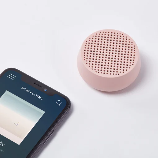 Clearance Mini Enceinte Bluetooth Mino S - 3W Plastique Rose / Sans Fil - Recharge Usb - Unisexe Enceintes Audio Son