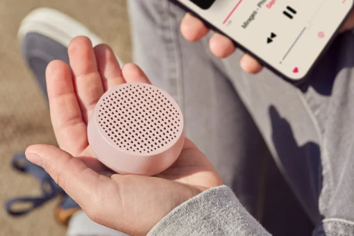 Clearance Mini Enceinte Bluetooth Mino S - 3W Plastique Rose / Sans Fil - Recharge Usb - Unisexe Enceintes Audio Son