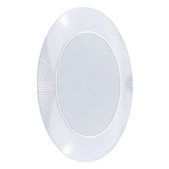 Store Miroir Lumineux All Saints Plastique Transparent Led / O 78 Cm - Unisexe Luminaires De Salle De Bains