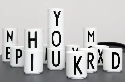Cheap Mug A-Z Ceramique / Porcelaine - Lettre K - Unisexe Tasses Et Mugs