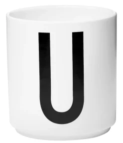 Discount Mug A-Z Ceramique / Porcelaine - Lettre U - Unisexe Tasses Et Mugs